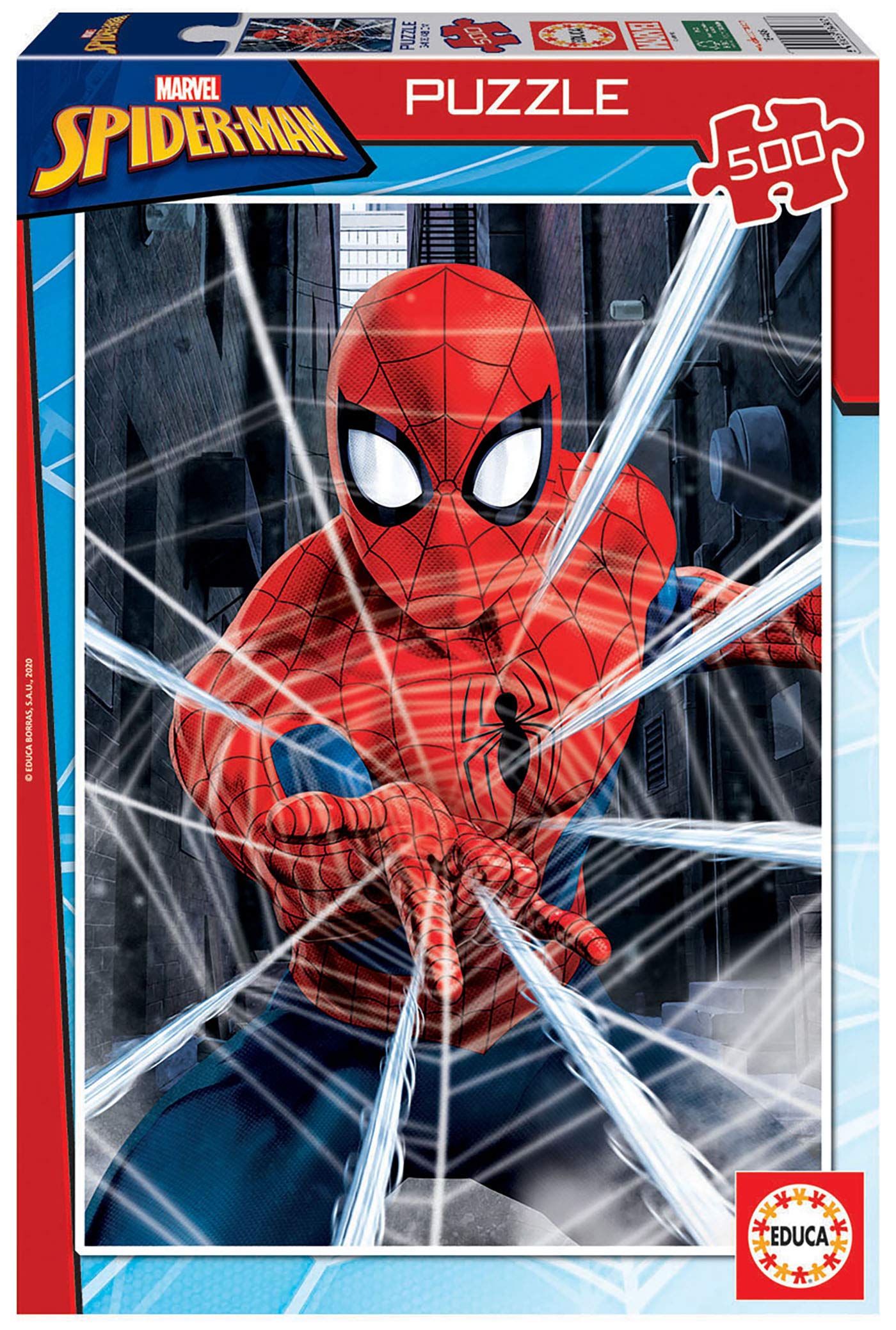 Educa 18486 Serie Marvel Spider-Man Puzzle 500 Pieces