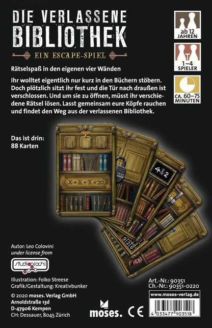 Colovini, L: Die Verlassene Bibliothek