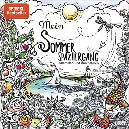 Mein Sommerspaziergang: Ausmalen und durchatmen (Die Welt wird bunt, Band 2