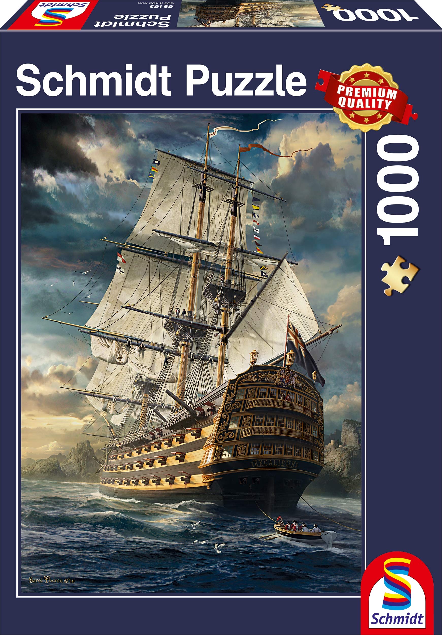 Schmidt | Sails Set (1000pc) | Puzzle | Ages 12+ | 1 Players