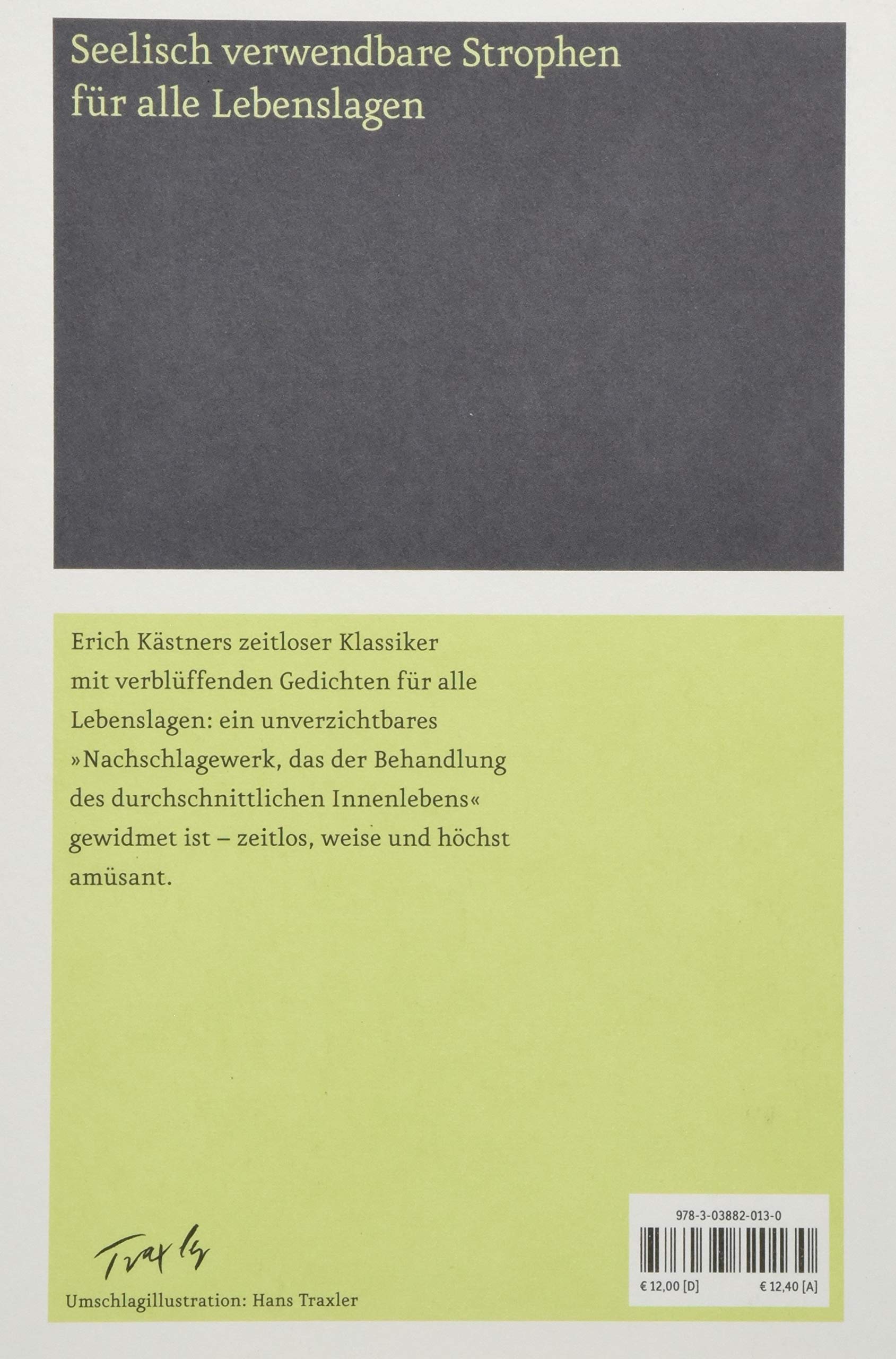 Doktor Erich Kästners Lyrische Hausapotheke: Gedichte für den Hausbedarf der Leser