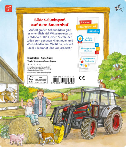 Sachen suchen: Auf dem Bauernhof - Wimmelbuch ab 2 Jahren