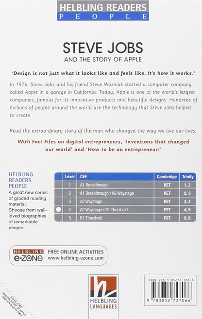 Steve Jobs and the Story of Apple, mit 1 Audio-CD: Helbling Readers People / Level 4 (A2/B1) (Helbling Readers Non-Fiction