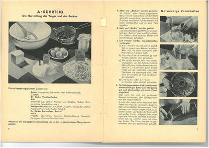 Backen Macht Freude - Reprint 1952 - (German Import)