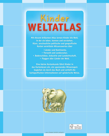 Kinder Weltatlas: Länder - Tiere - Kontinente