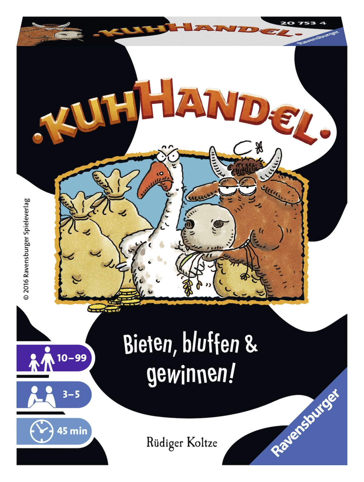 Ravensburger 207534 "Cow Trade Card Game