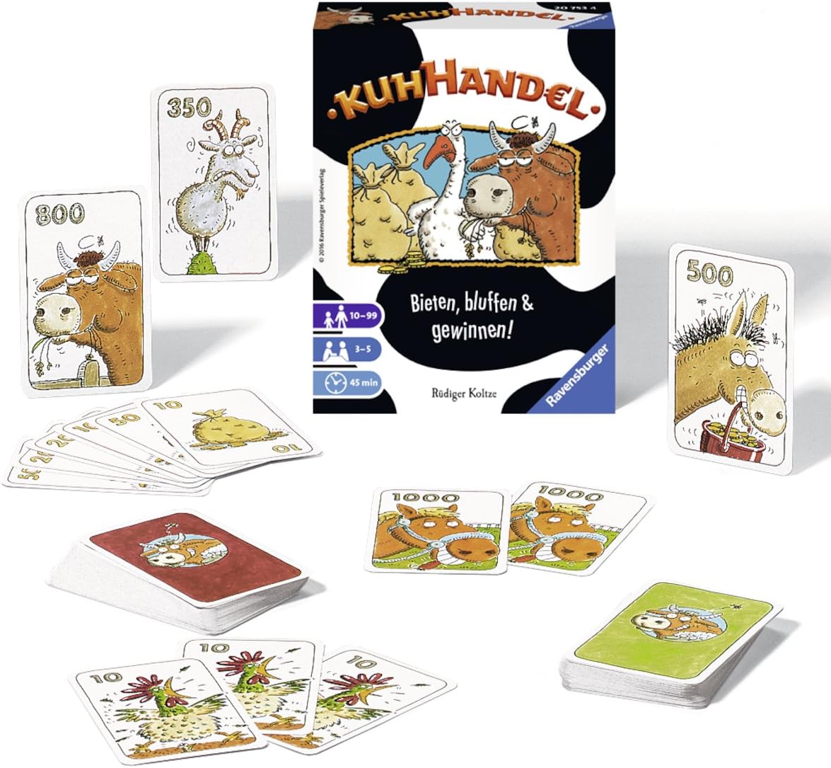 Ravensburger 207534 "Cow Trade Card Game