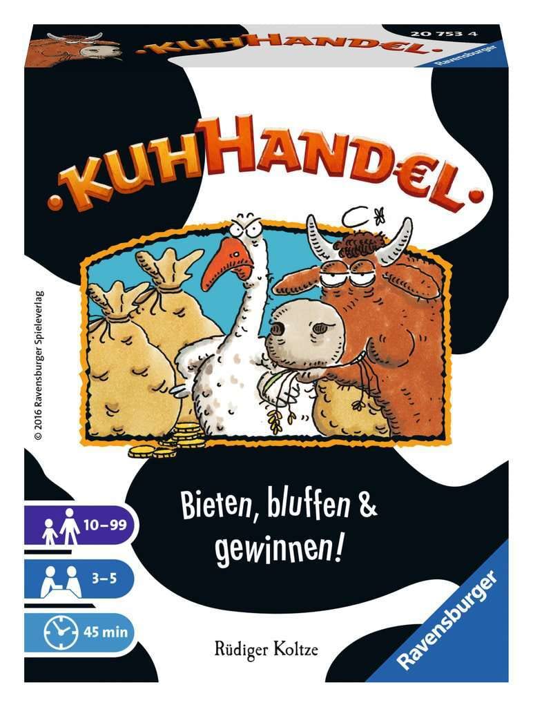 Ravensburger 20753 Kuhhandel - Juego de Cartas (Puede no Estar en español