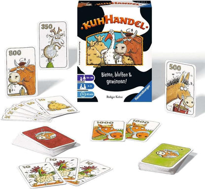 Ravensburger 20753 Kuhhandel - Juego de Cartas (Puede no Estar en español