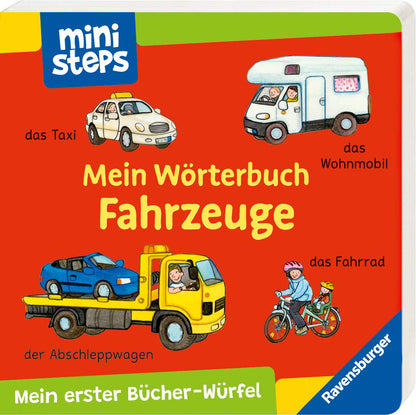 ministeps: Mein erster Bücher-Würfel: Meine ersten Wörter (Bücher-Set): Ab 12 Monate (ministeps Bücher)