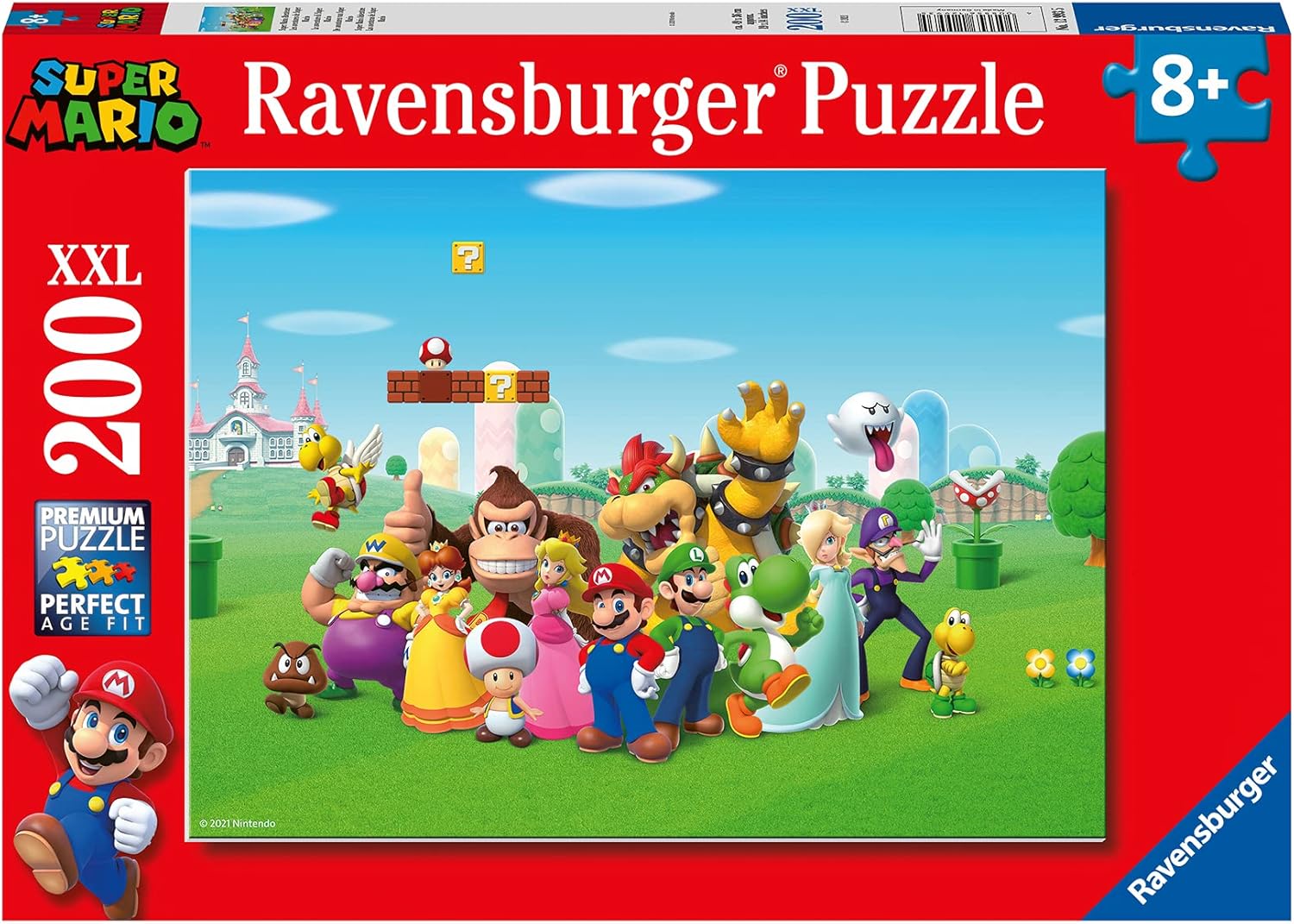 Ravensburger Super Mario Brothers Pencil Pot 3D Jigsaw Puzzles for Kids Age 6 Years Up - 54 Pieces - No Glue Required