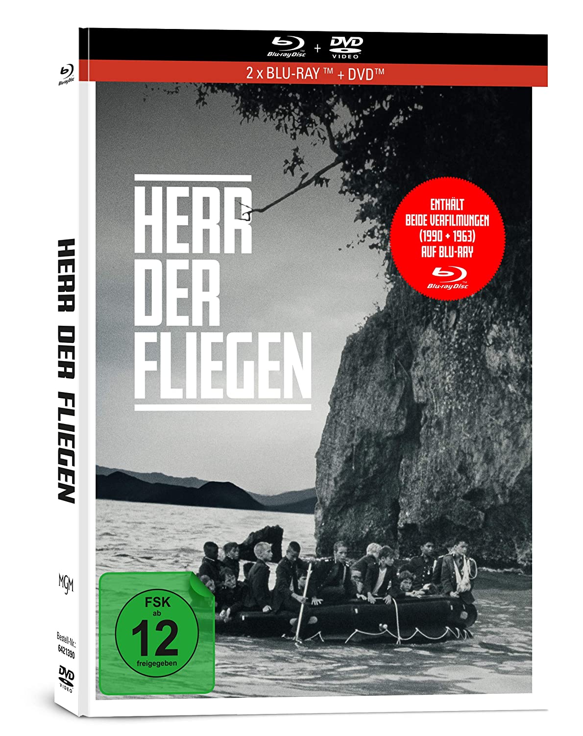 Herr der Fliegen (1990 + 1963) - 3-Disc Limited Collector's Edition im Mediabook (Blu-ray + DVD + Bonus-Blu-ray
