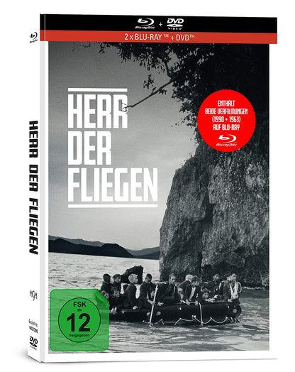 Herr der Fliegen (1990 + 1963) - 3-Disc Limited Collector's Edition im Mediabook (Blu-ray + DVD + Bonus-Blu-ray