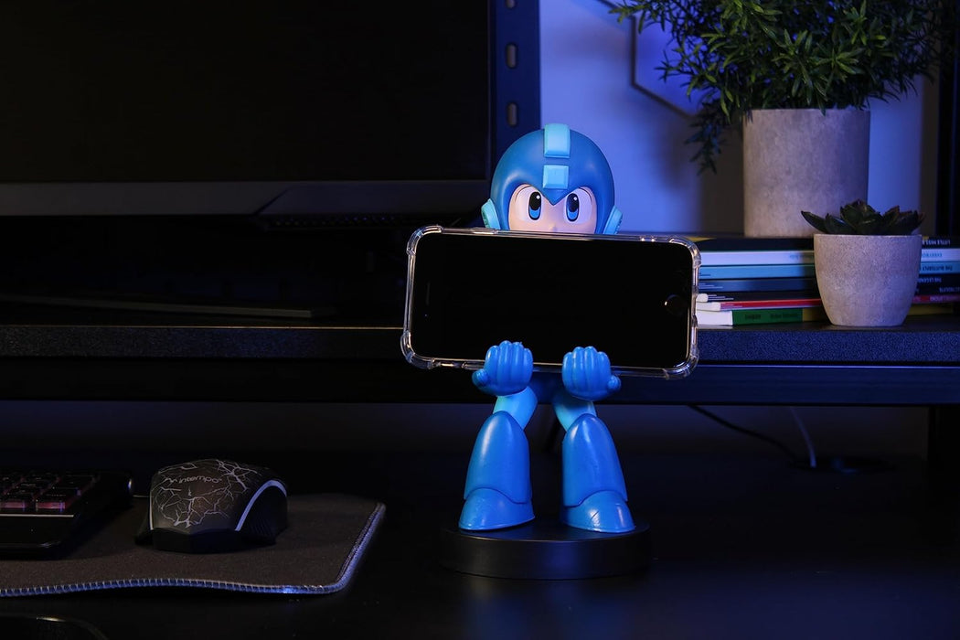 Mega Man "Rockman" Cableguy Controller Phone Holder Stand- compatible with Xbox, Play Station, Nintendo Switch and most smartphones (Xbox Series X///