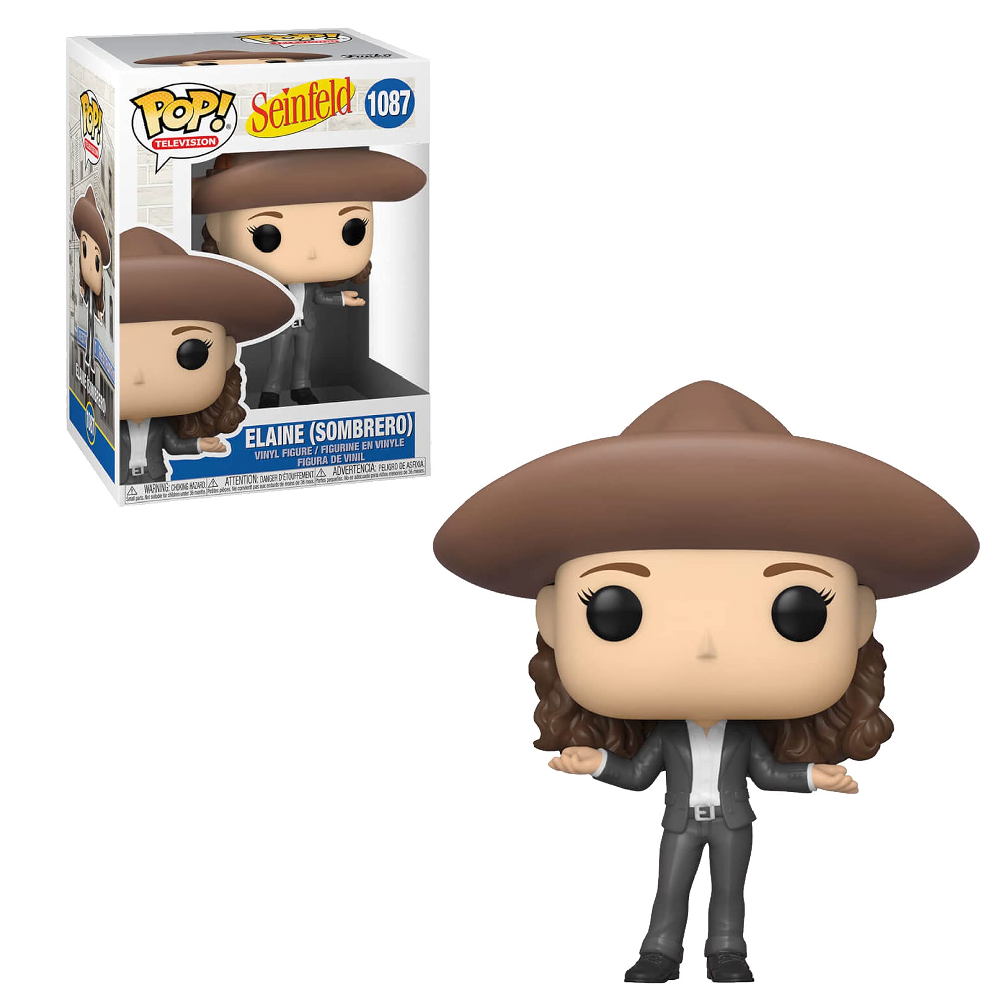 Funko POP TV: Seinfeld - Elaine in Sombrero, Multicolor, One Size
