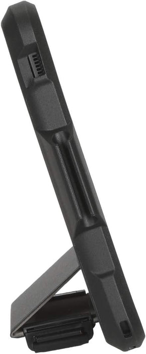 Targus Field-Ready Samsung Galaxy Tab Active Pro Protective Tablet Case Cover with Hands Free Kickstand, Military Grade Drop- Safe Protection, Secure Closure, Water-resistant, Black (THD501GLZ