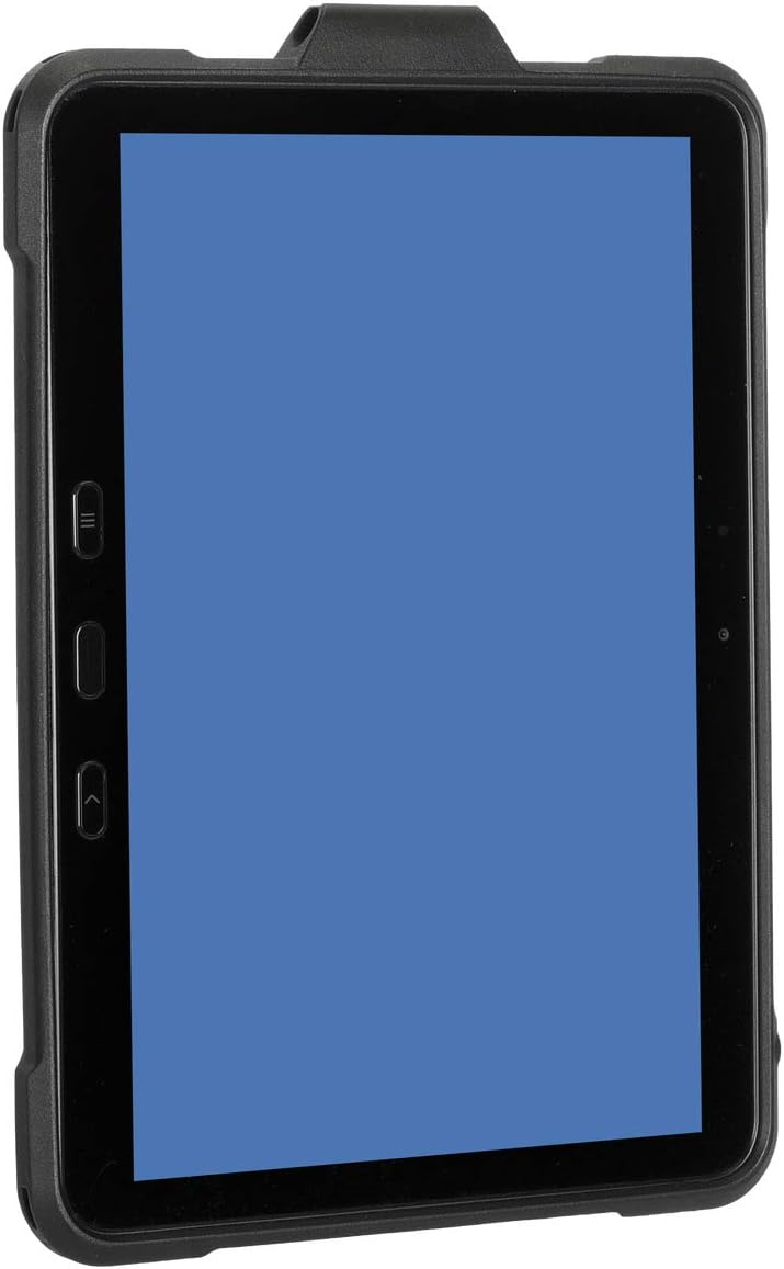 Targus Field-Ready Samsung Galaxy Tab Active Pro Protective Tablet Case Cover with Hands Free Kickstand, Military Grade Drop- Safe Protection, Secure Closure, Water-resistant, Black (THD501GLZ