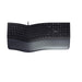 CHERRY KC 4500 ERGO, English layout, QWERTY keyboard, ergonomic keyboard, with padded palm rest, wired keyboard, black