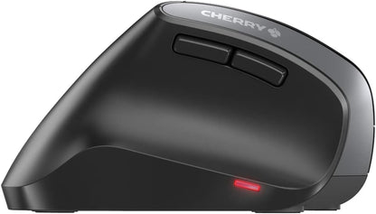 Cherry MW 4500 USB Wireless Vertical Mouse Left Hand 6 Buttons Scroll Wheel Black JW-4550