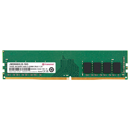 Transcend 16 GB JetRAM DDR4 2666Mhz U-DIMM 2Rx8 1Gx8 CL19 1.2 V