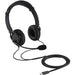 Kensington USB-C Hi-Fi Headphones with Built in Microphone, Stereo Sound, Adjustable Noise Cancelling Mic, Padded Professional Conference Call Standard for Work or Gaming - K97457WW