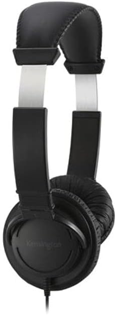 Kensington USB-C Hi-Fi Headphones with Built in Microphone, Stereo Sound, Adjustable Noise Cancelling Mic, Padded Professional Conference Call Standard for Work or Gaming - K97457WW