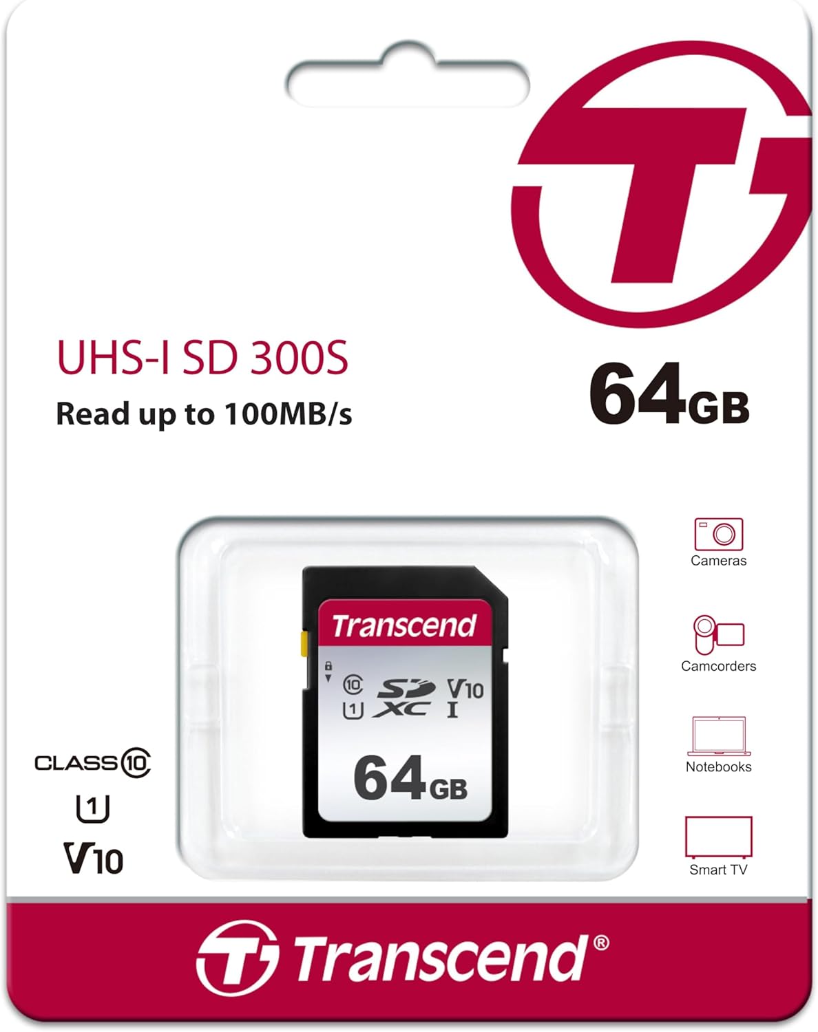 TRANSCEND - 64GB UHS-I U3 SD CARD