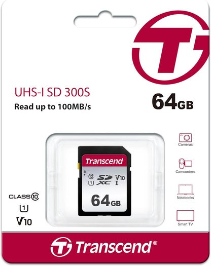 TRANSCEND - 64GB UHS-I U3 SD CARD