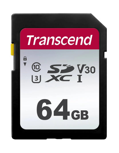TRANSCEND - 64GB UHS-I U3 SD CARD