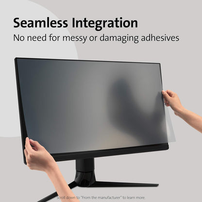 Kensington Anti Glare Computer Screen Filter - Anti-Glare and Blue Light Reduction Monitor Filter for 21.5 inch Monitors, Glare & Reflection Reducing Screen Protector, Improves Clarity (627555