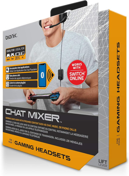 NINTENDO SWITCH & SWITCH LITE / Chat Mixer For Nintendo Switch. Switch Lite. PS5. PS4. Xbox Series X/S & Xbox One