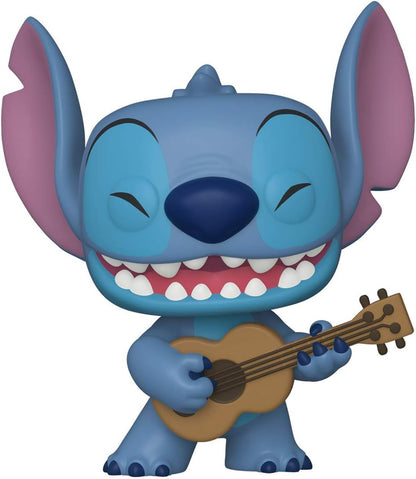 Funko POP! Disney: Stitch With Ukulele - Lilo and Stitch - Collectable Vinyl Figure - Gift Idea - Official Merchandise - Toys for Kids & Adults - Movies Fans - Model Figure for Collectors and Display