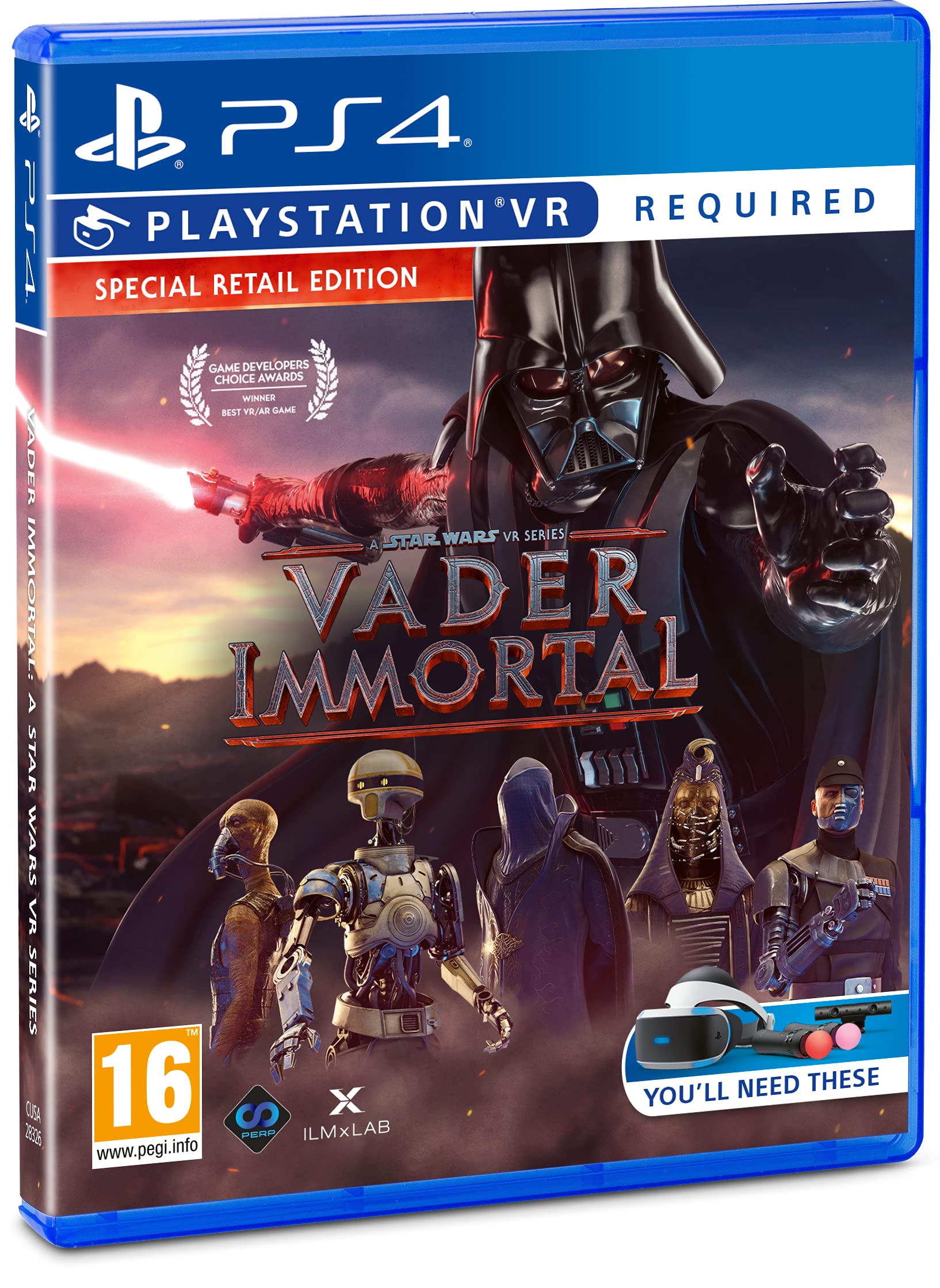 Vader Immortal: A Star Wars VR Series (PS4) single