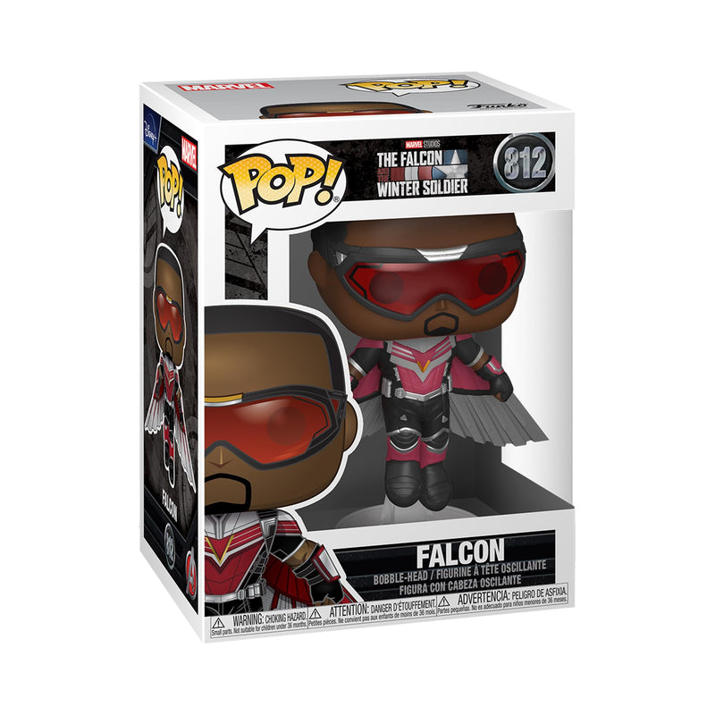 Funko POP! Marvel: the Falcon & Winter Soldier - Falcon - (Flying Pose) - the Falcon and the Winter Soldier - Collectable Vinyl Figure - Gift Idea - Official Merchandise - Toys for Kids & Adults Pop! Vinyl