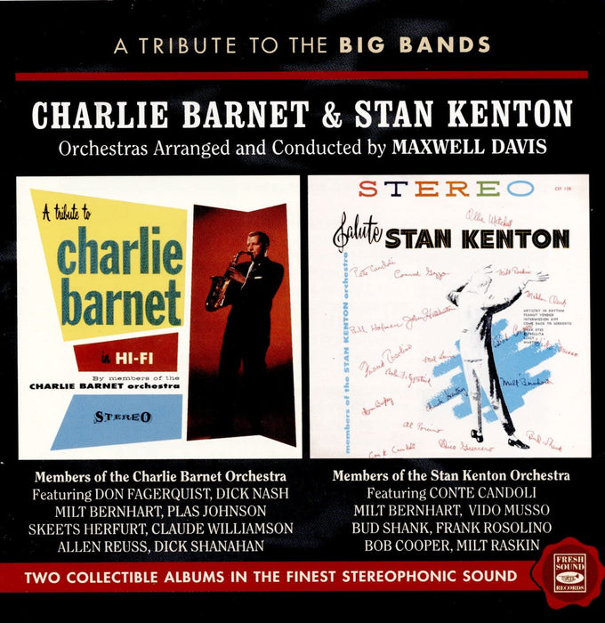Charlie Barnet & Stan Kenton on