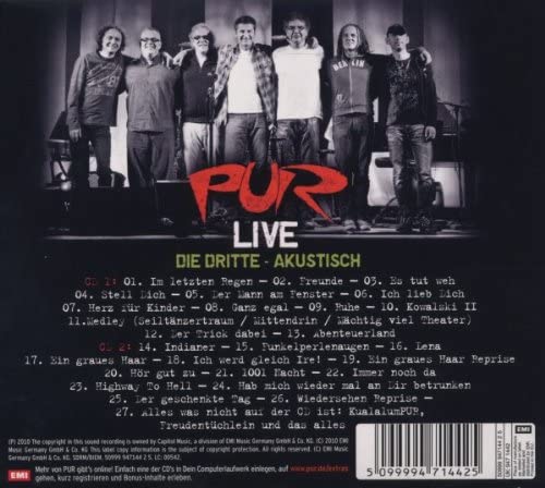 Pur - Live - Die Dritte - Akustisch