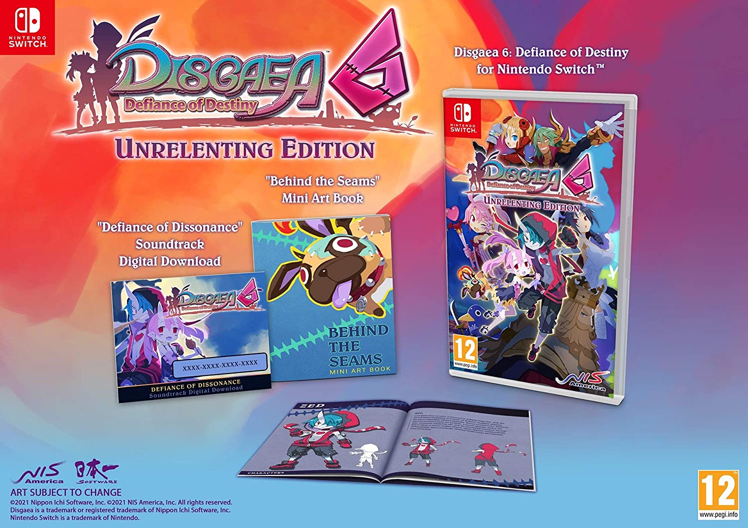Disgaea 6: Defiance of Destiny – Unrelenting Edition (Nintendo Switch