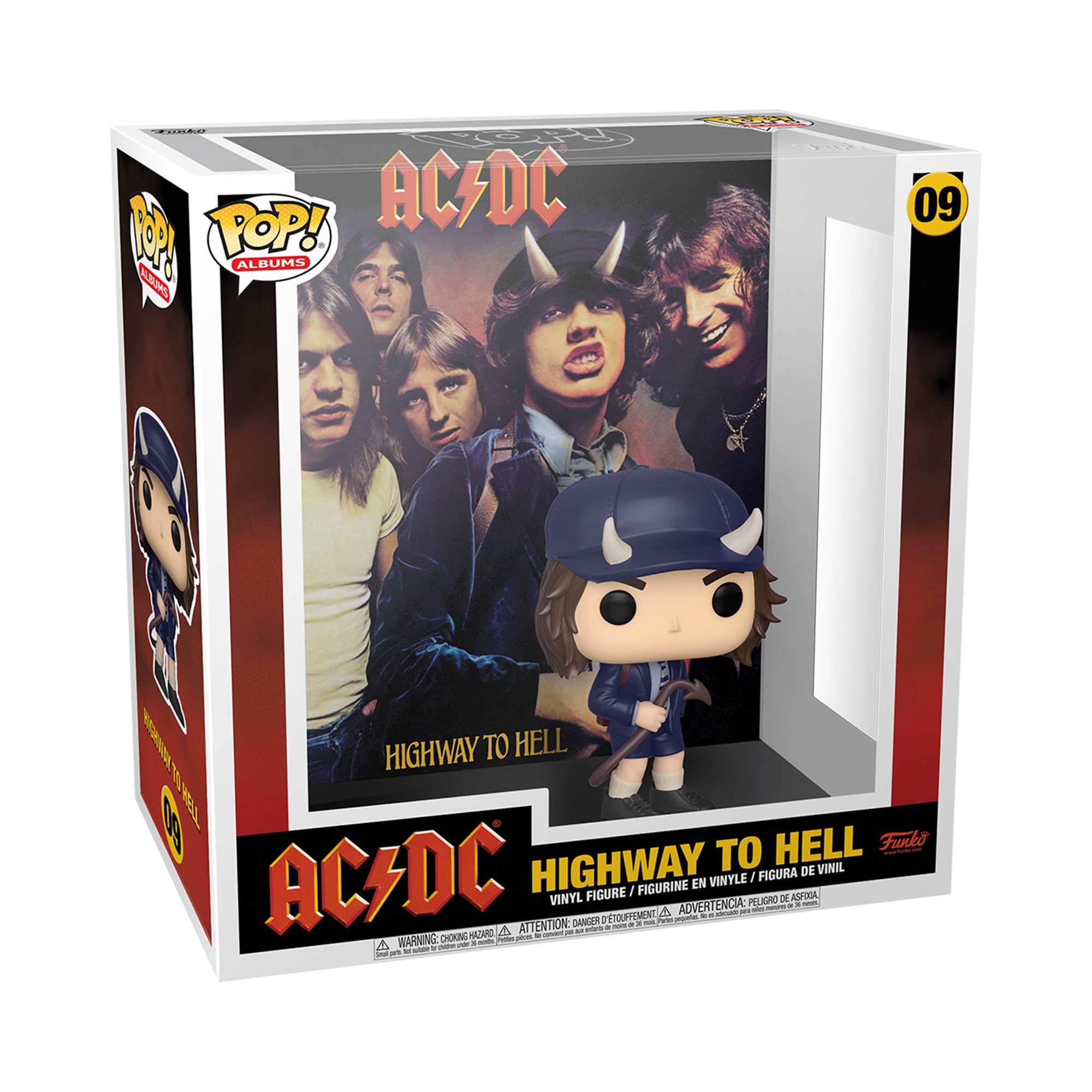 Funko POP! Albums: AC/DC - Highway to Hell - Collectable Vinyl Figure - Gift Idea - Official Merchandise - Toys for Kids & Adults - Model Figure for Collectors and Display