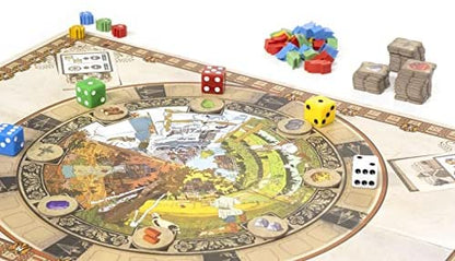 Thames & Kosmos | Devir | BGRECML | The Red Cathedral | BGRECML | Strategic Board Game | Euro Board Game | 1-4 Players | Ages 10+