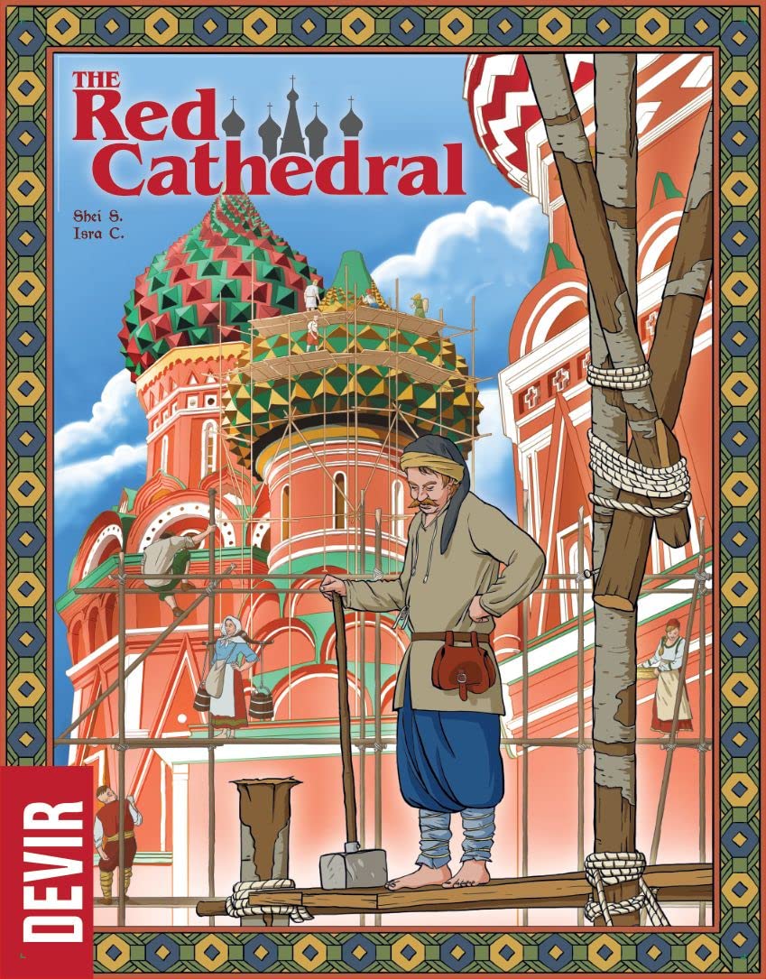 Thames & Kosmos | Devir | BGRECML | The Red Cathedral | BGRECML | Strategic Board Game | Euro Board Game | 1-4 Players | Ages 10+