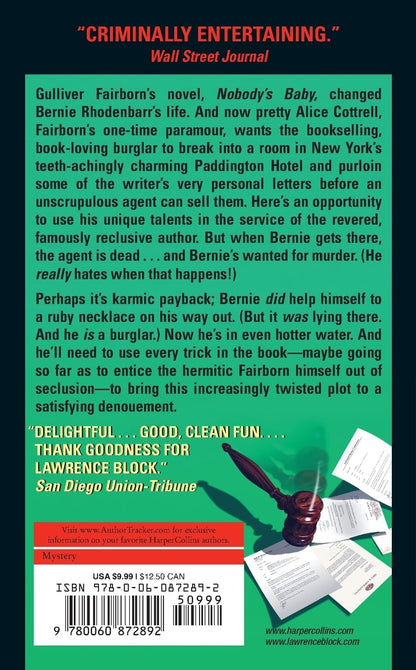 The Burglar in the Rye: 9 (Bernie Rhodenbarr