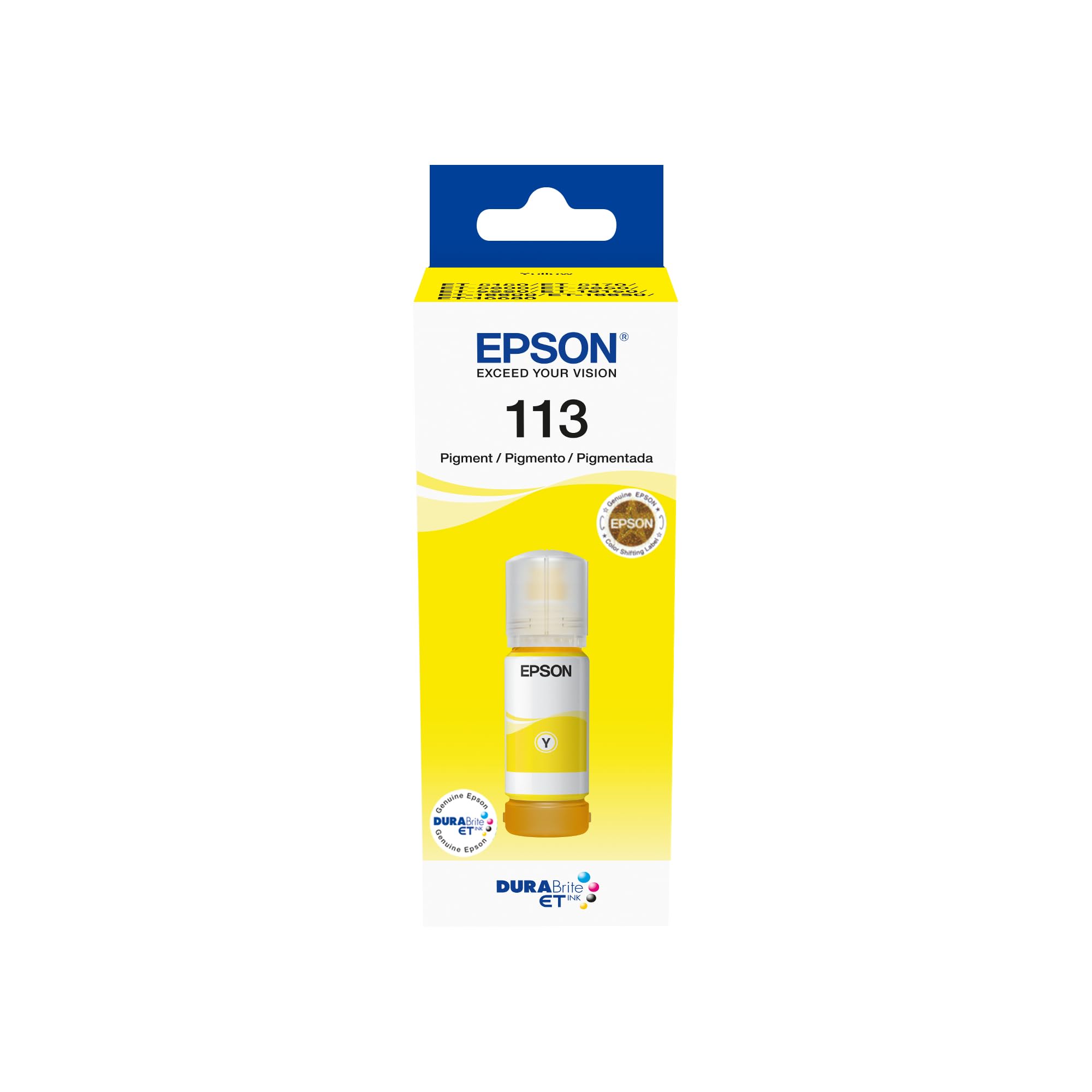 Epson C13T06B440 inchiostro Giallo 70ml 6000 lati EcoTank Bottiglia 5800 pigmentato, One Size