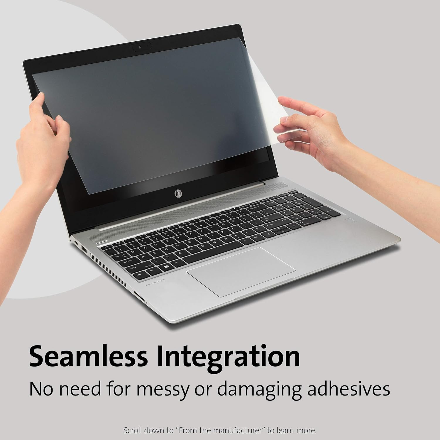 Kensington Anti Glare Laptop Screen Filter - Anti-Glare and Blue Light Reduction Laptop Filter for 14 inch Laptops, Glare & Reflection Reducing Screen Protector, Touch Screen Compatible (627553