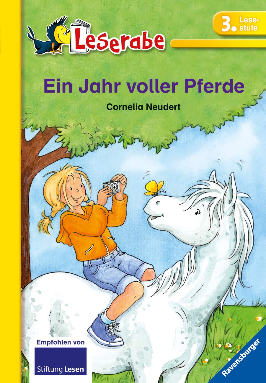 Ein Jahr voller Pferde - Leserabe 3. Klasse - Erstlesebuch ab 8 Jahren: Mit Leserätsel (Leserabe - Schulausgabe in Broschur