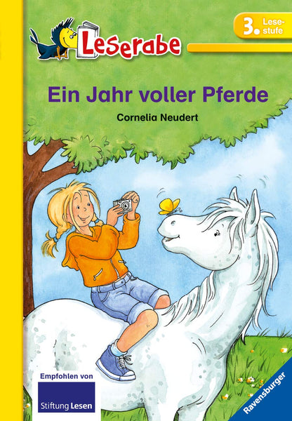 Ein Jahr voller Pferde - Leserabe 3. Klasse - Erstlesebuch ab 8 Jahren: Mit Leserätsel (Leserabe - Schulausgabe in Broschur