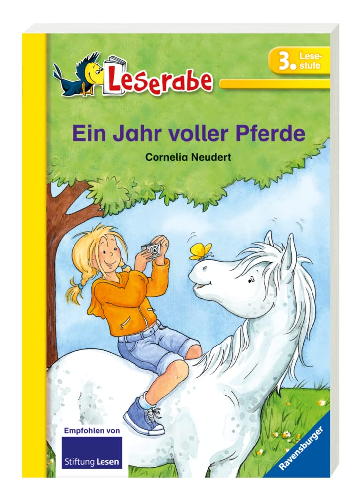 Ein Jahr voller Pferde - Leserabe 3. Klasse - Erstlesebuch ab 8 Jahren: Mit Leserätsel (Leserabe - Schulausgabe in Broschur
