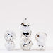 Resin Poly Dice Set: Penguin Dice