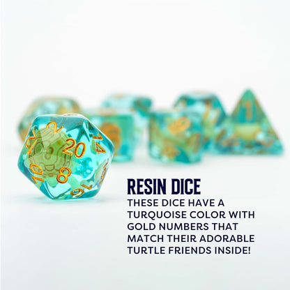 FanRoll by Metallic Dice Games Dés DND en résine 16 mm pour donjons et dragons