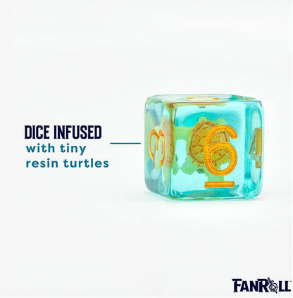 FanRoll by Metallic Dice Games Dés DND en résine 16 mm pour donjons et dragons