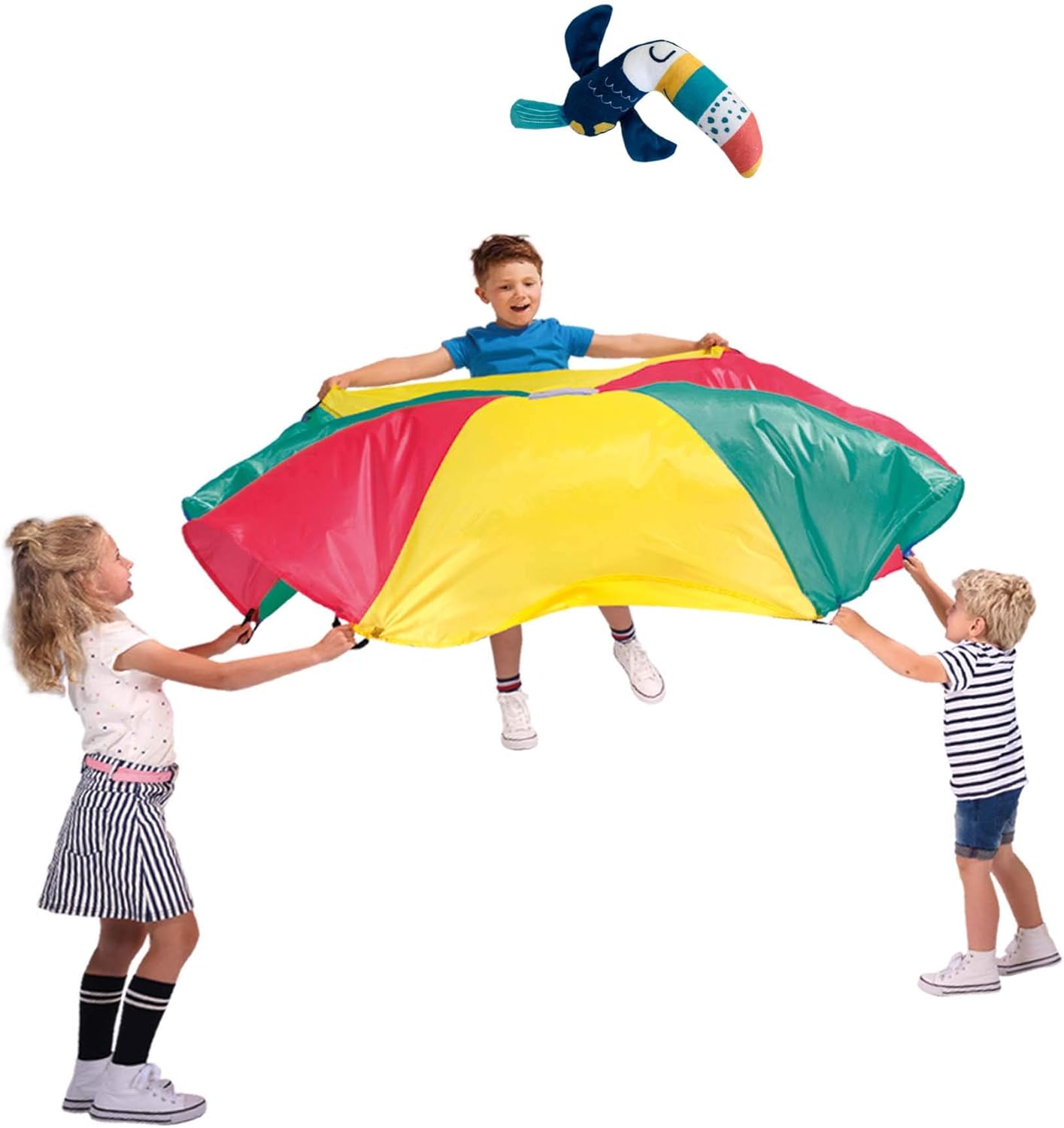 SES Creative 2289 Parachute Flying Tucan, Mixed Colours